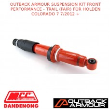 OUTBACK ARMOUR SUSPENSION KIT FRONT TRAIL (PAIR) FITS HOLDEN COLORADO 7 7/2012 +